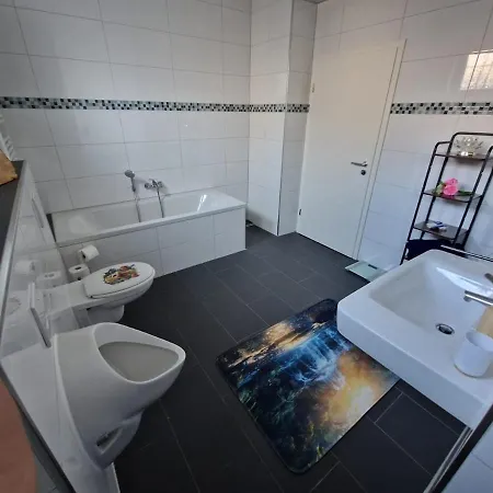 Zentrales City-apartment Mit Garage Und Arbeitsplatz Geeignet Fuer Business Und Familie דיסבורג