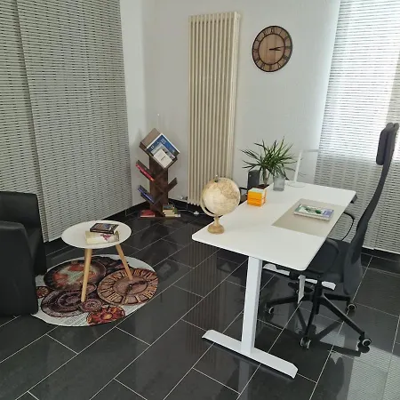 Zentrales City-apartment Mit Garage Und Arbeitsplatz Geeignet Fuer Business Und Familie *