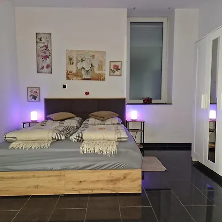 דירה Zentrales City-apartment Mit Garage Und Arbeitsplatz Geeignet Fuer Business Und Familie דיסבורג