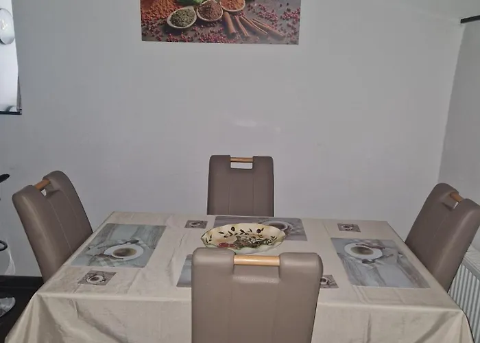 Zentrales City-apartment Mit Garage Und Arbeitsplatz Geeignet Fuer Business Und Familie דירה *